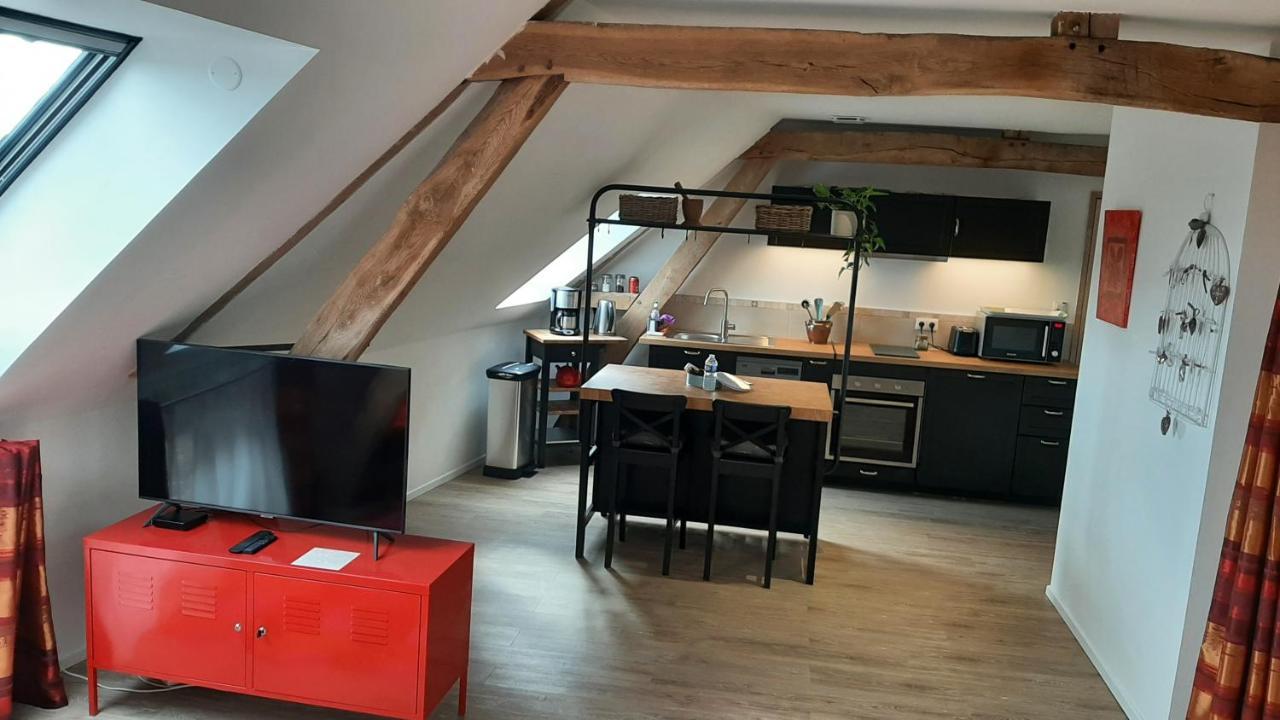 Les Petits Greniers Apartment Jonquieres  Bagian luar foto